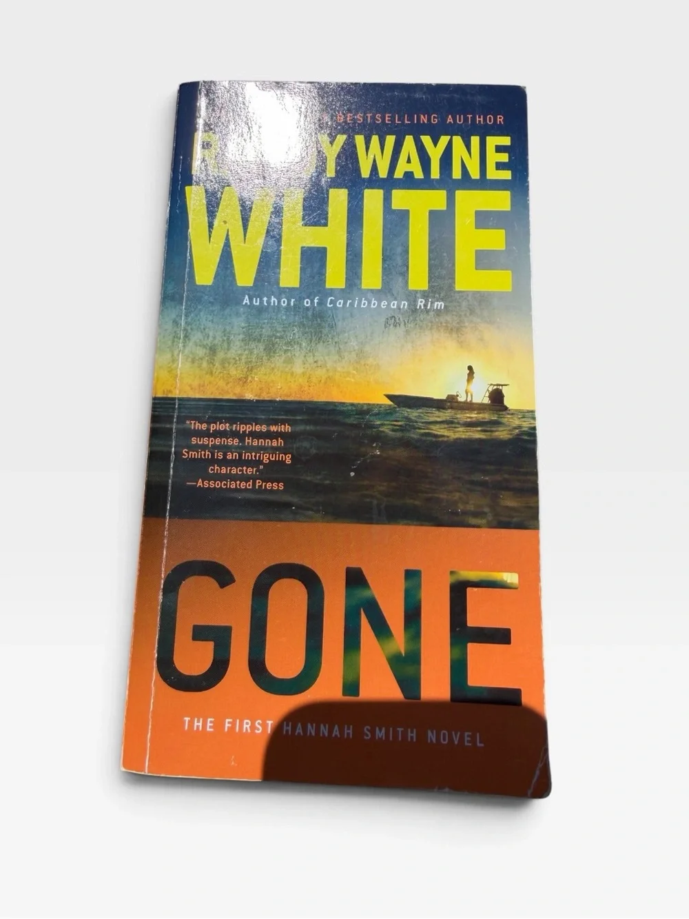 Book Gone by Randy Wayne White Doc Ford Hannah Smith Series Ft Myers FL